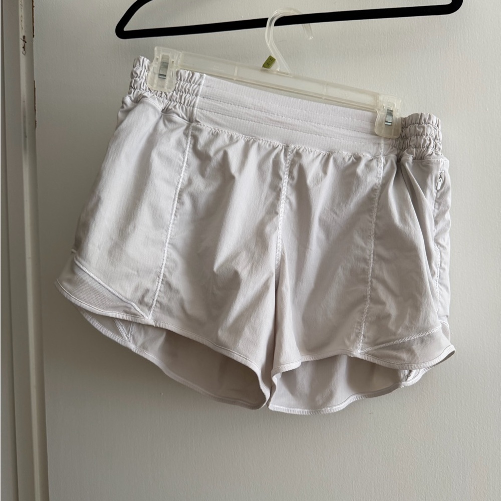 lululemon athletica white Athletic Shorts